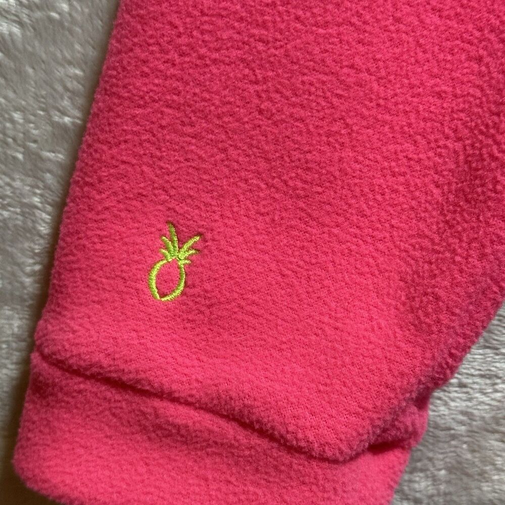 Dudley Stephens Brighton Boatneck Fleece Sweater Hot Pink Pull Over Size L - Picture 6 of 10